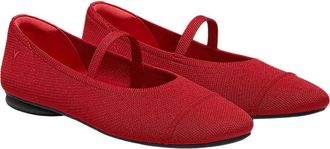 Vivaia Almond-Toe Mary-Jane AdaptAll in Ruby Red at Nordstrom, Size 11