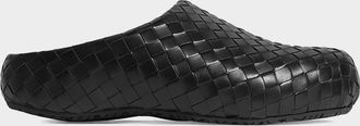 Bottega Veneta Men & apos;s Klog Intrecciato Leather Mules