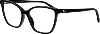 Gucci Glasses, female, Black, 56 MM, Stylish Optical Glasses Gg1995O Model