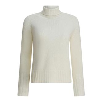 Drumohr Dolcevita in Cashmere - - Knitwear - Donna - Bianco - L