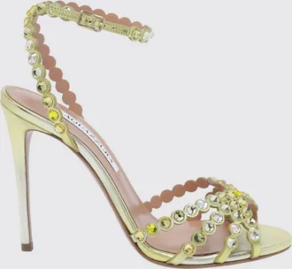 Aquazzura Sandali Con Tacco Donna colore Verde