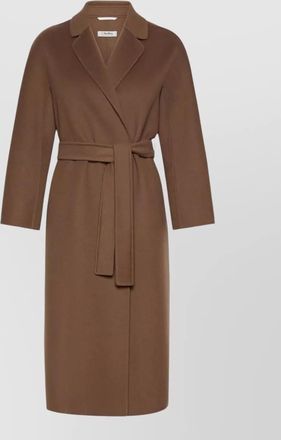 Max Mara wool belted midi coat