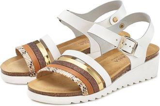 Lascana Womens Strap Detail Wedge Sandals
