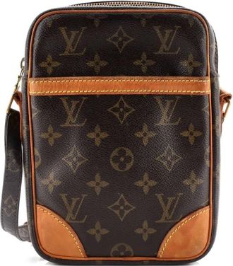 Louis Vuitton Danube Handbag Monogram Canvas crossbody bag - Bruin