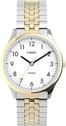 Timex Easy Reader Quartz White Dial Ladies Watch TW2U40400