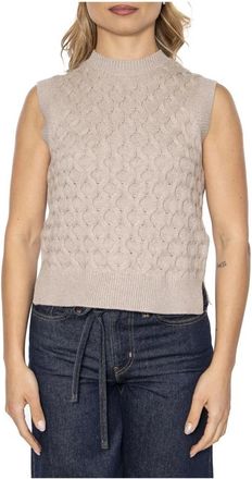 Levi's Truien & Vesten, Dames, Beige, L, Bluebell Kabel Vest