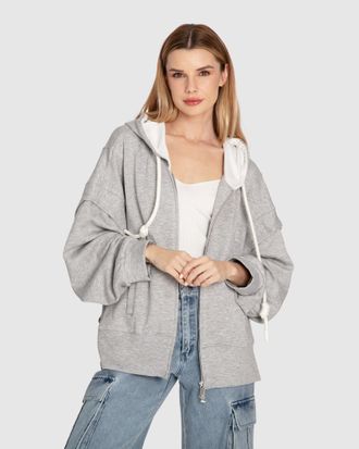 Belle & Bloom No Ordinary Love Zip Hoodie