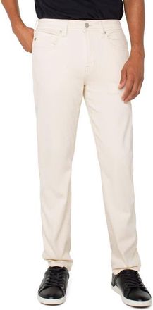 Liverpool L.A. Kingston Modern Straight Leg Jeans in Parchment at Nordstrom, Size 29 X 34