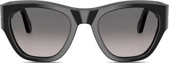 Persol Occhiali da sole squadrati - Nero