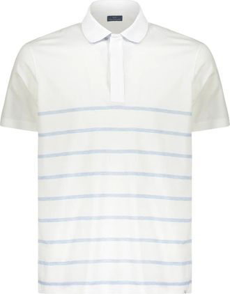 Paul & Shark Short Sleeve Polo - Heren - Polos - Wit - L - Katoen - Tops