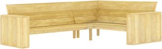 vidaXL Vidaxl - Banco De Jard&iacute;n De Madera De Pino Impregnada 239 Cm