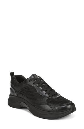 Naturalizer Zoie Sneaker in Black /Black Bottom at Nordstrom, Size 8.5