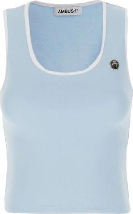 AMBUSH Stijlvolle TOP voor een trendy look - Dames - Tops zonder mouwen - Blauw - S - Tops