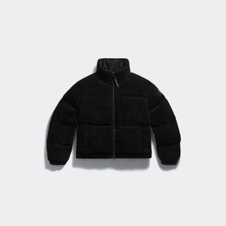 Canada Goose Fallon Fleece Puffer Jacket (Women, Black, S)