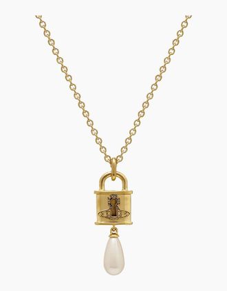 Vivienne Westwood Womens Celestia Small Pendant Gold - Size: OS