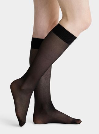 Simons Womens Lioni knee-highs Exclusive collection from Italy