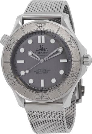 Omega Seamaster Automatic Chronometer Grey Dial Mens Watch 210.30.42.20.06.002