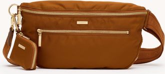 Hammitt Hammitt Charles Crossbody Amber Nylon Gold Lrg