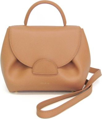 Pol&egrave;ne Pol&egrave;ne Leather Shoulder Bag (Pre-Owned)
