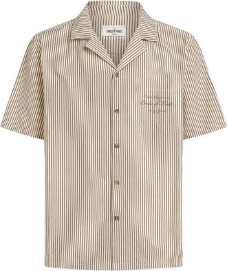 Circle Of Trust Hombre, Camisas, Marr&oacute;n, Talla: M