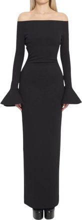 Solace London Maxi Jurk - Dames - Maxi kleedjes - Zwart - 2XS - Kleedjes