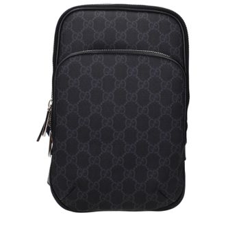 Gucci Herrens Umh&auml;ngetaschen aus schwarzem Stoff