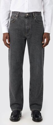 Sunflower Jeans straight in denim di cotone a vita media con cinque tasche