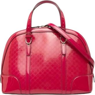 Gucci Pre-owned Nice Satchel - - Pre-owned - Donna - Rosa - ONE SIZE