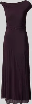 Forever New Maxikleid im Off-Shoulder-Look Modell Violet Hanky in Pflaume, Gr&ouml;&szlig;e 32