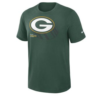 Nike Green Bay Packers Slub Nike Mens Dri-FIT NFL T-Shirt in Green | 03493EE7T-3TJ