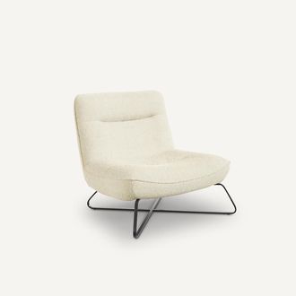 AM.PM Fauteuil in boucl&eacute; stof, Helma