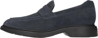 Hogan H576 Moccasin - Heren - Loafers - Blauw - 40 1/2 EU - Leer - Schoenen