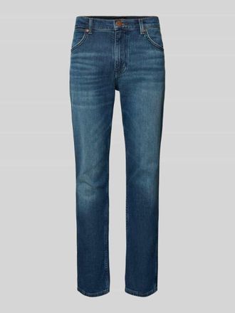 Wrangler Straight Fit Jeans im 5-Pocket-Design Modell Greensboro in Jeansblau, Gr&ouml;&szlig;e 30/30