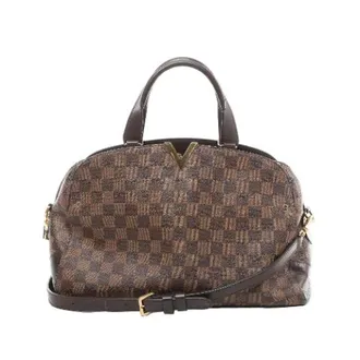 Louis Vuitton Pre-owned Handbags, female, Brown, Size: ONE SIZE Pre-owned Kensington Bowling Handbag