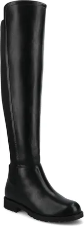 Journee Collection Womens Morrigan Stretch Over-the-Knee Casual Boots