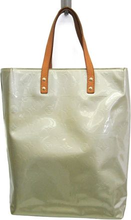 Louis Vuitton Reade Grey Canvas Tote Bag (Pre-Owned)