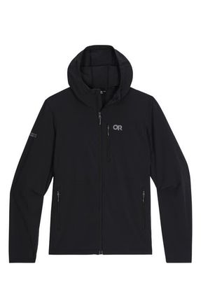 Outdoor Research Ferrosi Hooded Jacket in Black at Nordstrom, Size Xx-Large