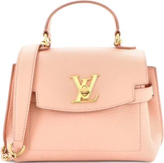 Louis Vuitton Lockme Ever Handbag Leather Mini satchel - Roze