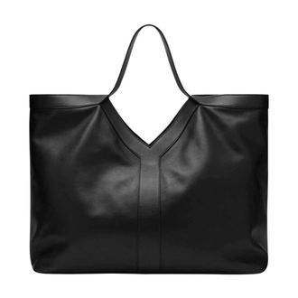 Saint Laurent Heren, Tassen, Zwart, Maat: ONE Size Leer