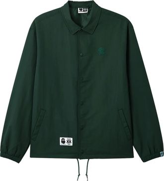 Fingercroxx Giacca con applicazione logo - Verde