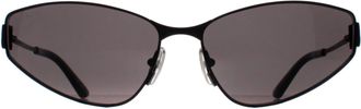 Balenciaga Cat Eye Womens Black Grey BB0335S - One Size