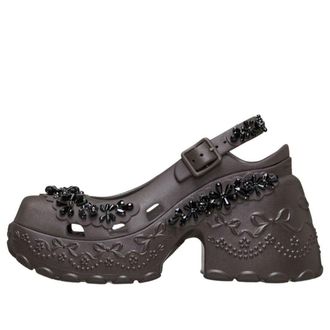 Crocs (WMNS) Crocs x Simon Rocha Ballerina Platform Espresso 211079-206