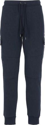 Ralph Lauren Blauwe broek - Heren - Sweatpants - Blauw - S - Katoen - Broeken
