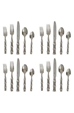 Juliska Bamboo 20-Piece Flatware Set in Polished at Nordstrom