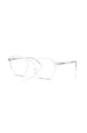 Dolce & Gabbana 50mm Phantos optical glasses in Transparent at Nordstrom