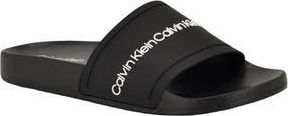 Calvin Klein Anyka Slide Sandal in Black at Nordstrom Rack, Size 10