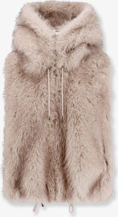 VALENTINI 1972 Giubbino smanicato in pelliccia ecologica - VALENTINI 1972 - gender_Woman