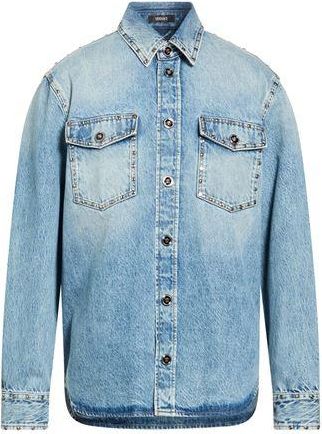 Versace COATS & JACKETS - Denim outerwear on YOOX.COM