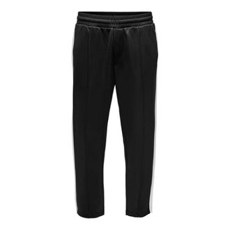Only & Sons Only & Sons, Broeken, Heren, Zwart, L, M Ace Tape Freddy Sport Sweat Pant