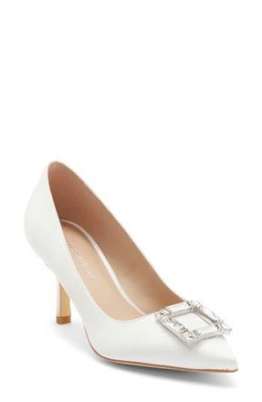 Stuart Weitzman June 75 Pump in White at Nordstrom Rack, Size 5.5